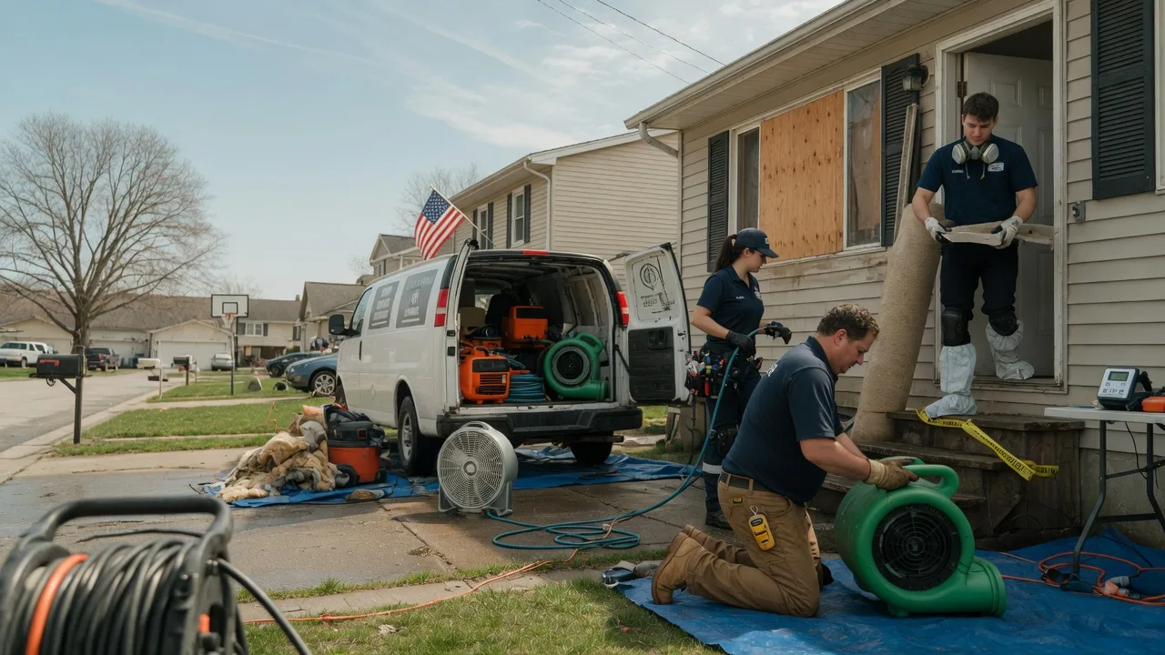 Water Damage Restoration in Cedar, IA near me